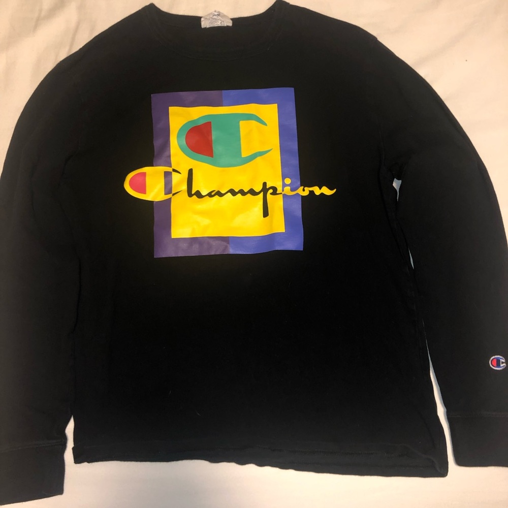 Mens Champion Long Sleeve